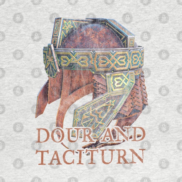 Dour and Taciturn L by karutees